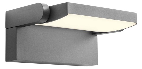 FLIP LED Kültéri fali lámpa sötétszürke, 10 cm