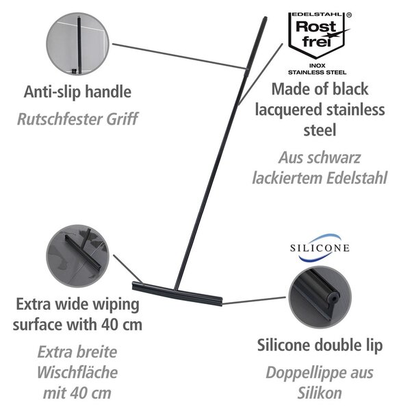 Fekete vízlehúzó Rosole – Wenko