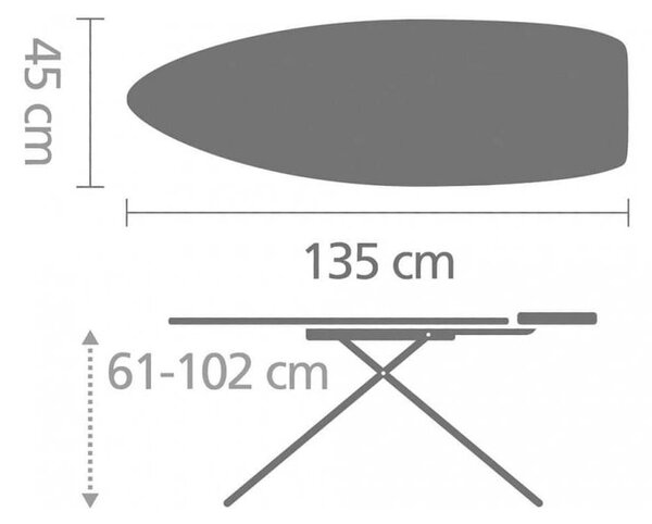 Vasalódeszka Spring Bubbles D – Brabantia