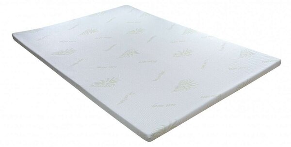 Green Future, Aloe Vera fedőmatrac, 7 komfortzónás, 160x190 cm, 5 cm
