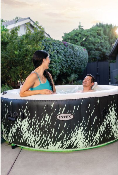 INTEX PureSpa Glow Deluxe S2 Felfújható Jacuzzi (28494)