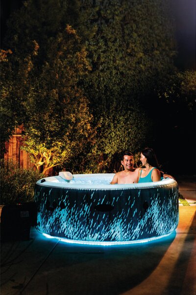 INTEX PureSpa Glow Deluxe S2 Felfújható Jacuzzi (28494)