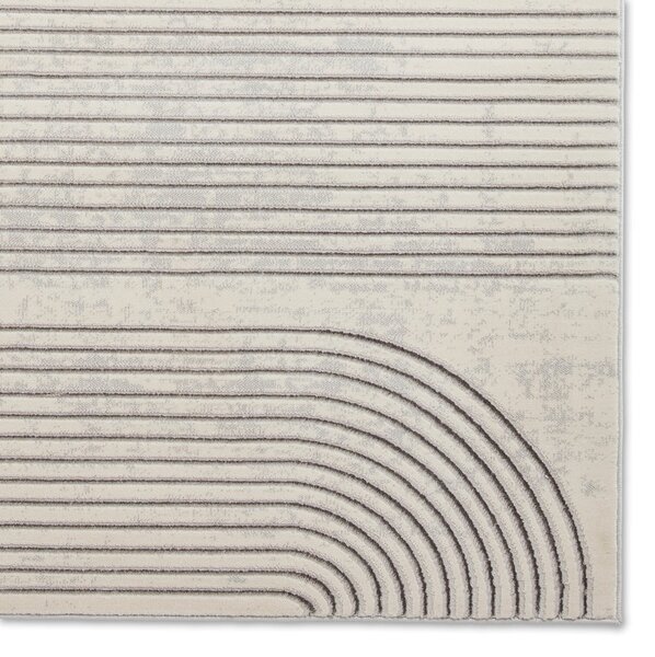 Világosszürke-krémszínű szőnyeg 80x150 cm Apollo – Think Rugs