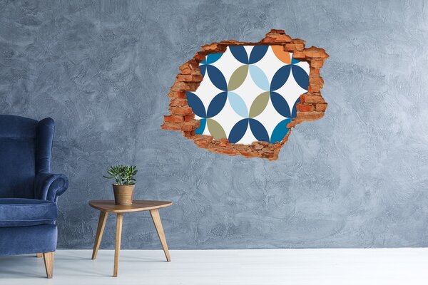 Fali matrica lyuk a falban Geometriai háttér