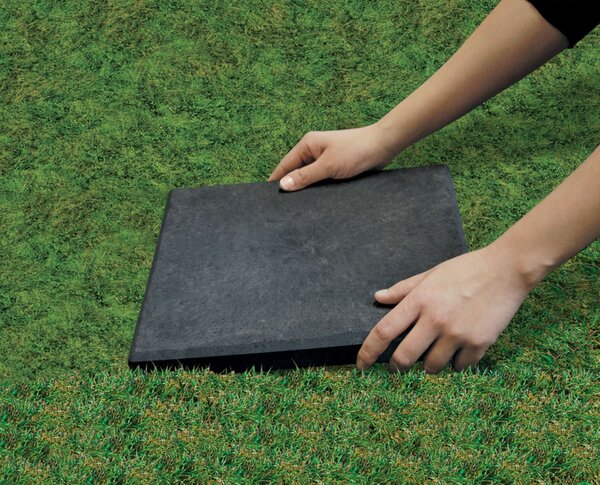 Multy home Műanyag járólap STOMP STONE 30 x 30 cm, antracit