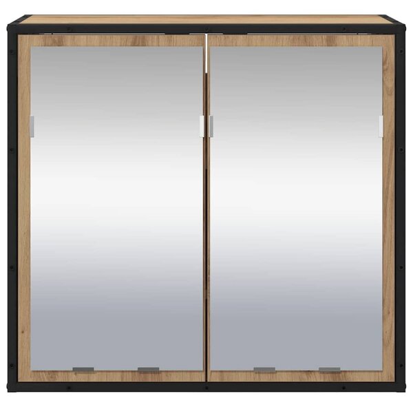 VidaXL Falpolc Artisan tölgy 65 x 20 x 60 cm