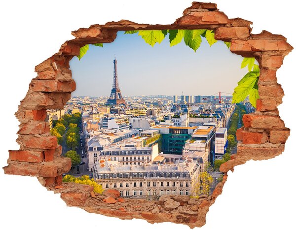 Fali matrica lyuk a falban Párizs