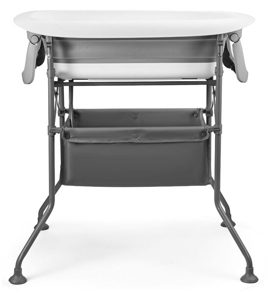 KINDERKRAFT Pelenkázó asztal káddal Bubbly Grey