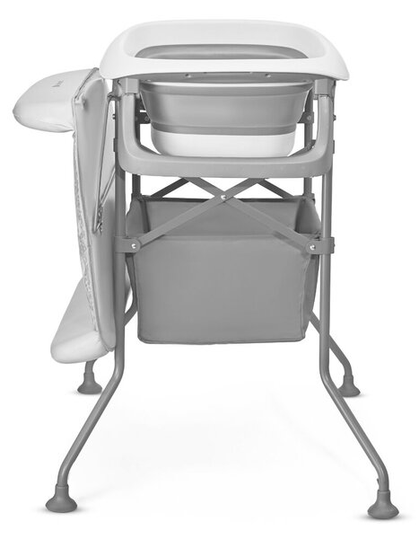 KINDERKRAFT Pelenkázó asztal káddal Bubbly Grey