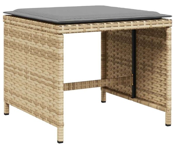 VidaXL Polyrattan Kerti Étkezőgarnitúra - 13 részes