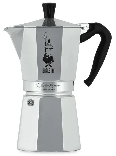 Bialetti Moka Express Kotyogós kávéfőző, 9 adagos (1165/X4)