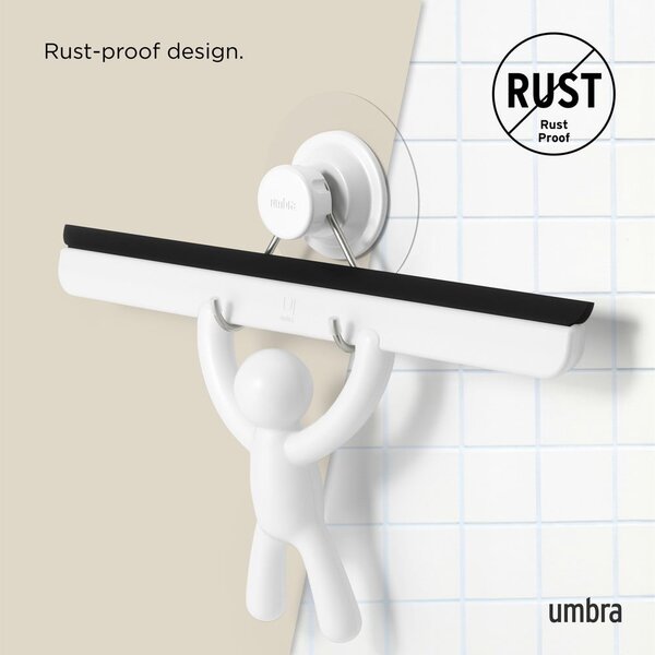 Fehér vízlehúzó tartóval 26 cm Buddy – Umbra