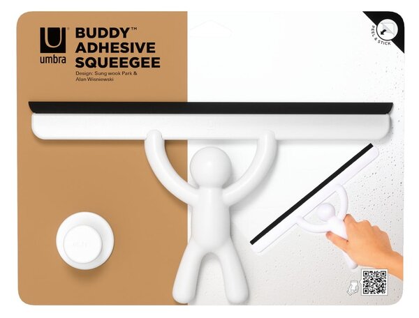 Fehér vízlehúzó tartóval 26 cm Buddy – Umbra