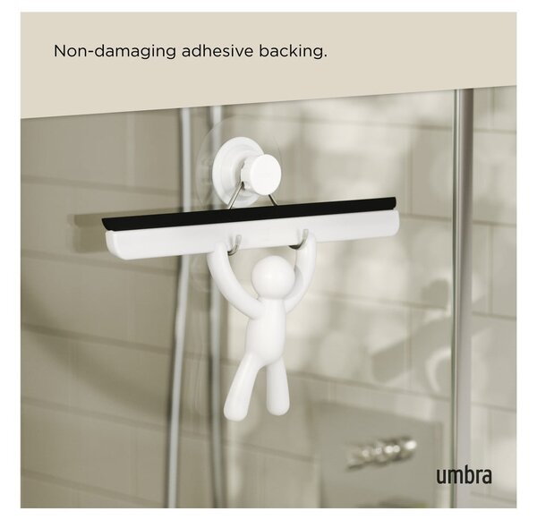 Fehér vízlehúzó tartóval 26 cm Buddy – Umbra