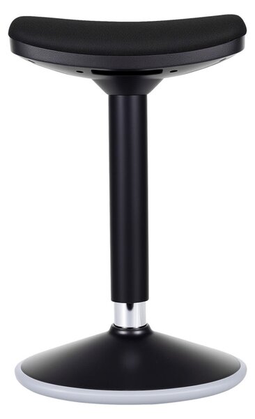 Modern irodai ülő- és állószék kárpitozott forgószék 70 cm magasságig fekete 65423