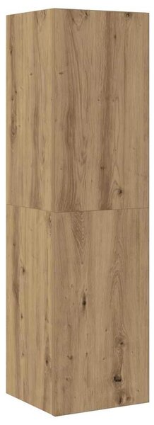 VidaXL TV Szekrény Szett 4 pcs kézműves tölgy 200 x 30 x 30 cm Faanyag