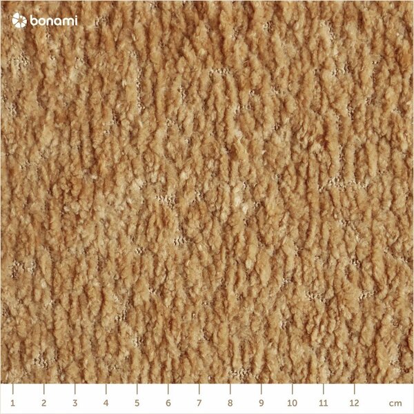 Mustársárga kárpitozott ágyneműtartós franciaágy ágyráccsal 160x200 cm Thessa Bold Line – Bonami Selection