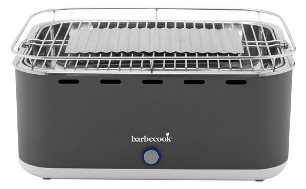 Barbecook BC-CHA-1015 Carlo asztali faszenes grill, szürke, 44x33x21cm