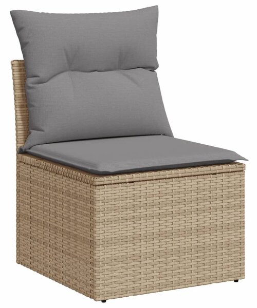 VidaXL Polyrattan Kerti Ülőgarnitúra - 10 részes - Bézs