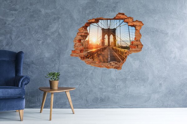3d-s lyukat fali matrica Brooklyn híd
