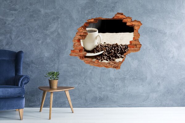 3d-s lyukat fali matrica Aromás kávé