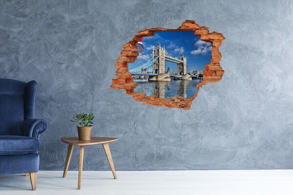 3d-s lyukat fali matrica Tower bridge london