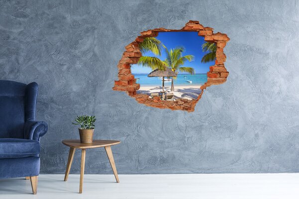 3d-s lyukat fali matrica Beach mauritius