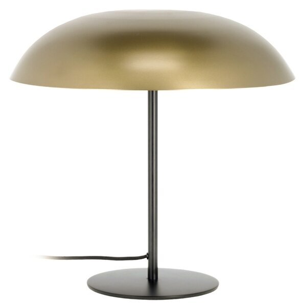 Arany fém asztali lámpa Kave Home Carlisa