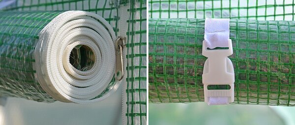 Kerti fóliaház/fóliasátor 3x6m UV filterrel PREMIUM