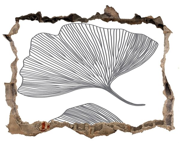 3d-s lyukat fali matrica Ginkgo