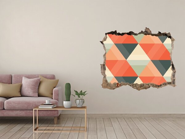 3d-s lyukat fali matrica Geometriai háttér