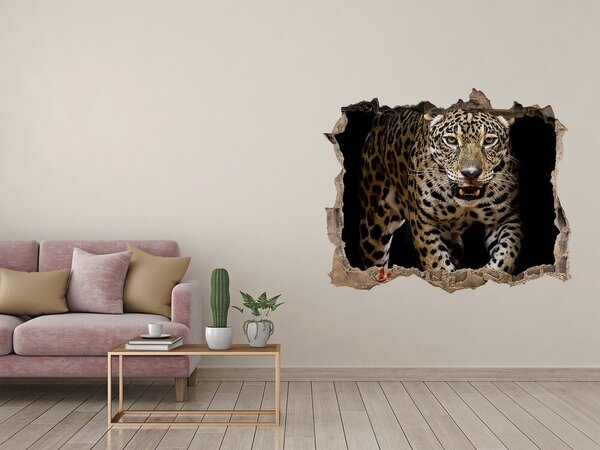 3d-s lyuk vizuális effektusok matrica Jaguár