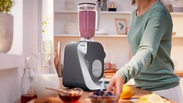 Bosch MUM58251 Series 4 Konyhai robotgép, 1000W, 3.9L, Ezüst-Fehér