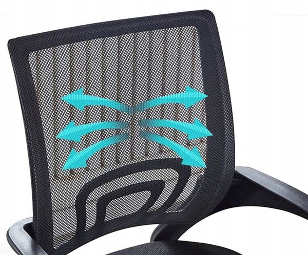 Jumi Smart ergonomikus irodai Forgószék - Fekete