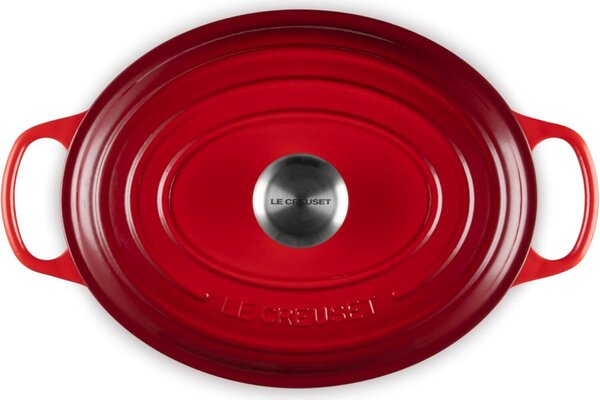 Le Creuset Signature 29cm Öntöttvas Főzőedény 4.7L - Piros