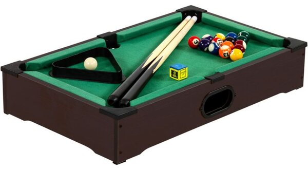 GamesPlanet® Mini biliárdasztal NANO Barna