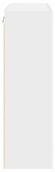 VidaXL Függő szekrény polcokkal Riga Fehér 80 x 31 x 100 cm Faanyag