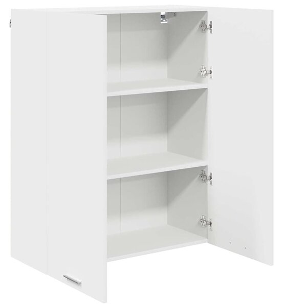 VidaXL Függő szekrény polcokkal Riga Fehér 80 x 31 x 100 cm Faanyag