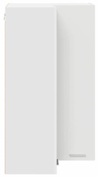 VidaXL Függő szekrény polcokkal Riga Fehér 57 x 57 x 100 cm Faanyag