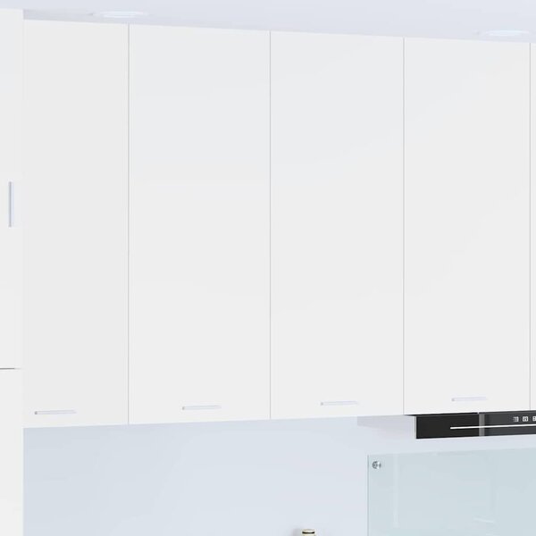 VidaXL Függő szekrény polcokkal Riga Fehér 80 x 31 x 100 cm Faanyag