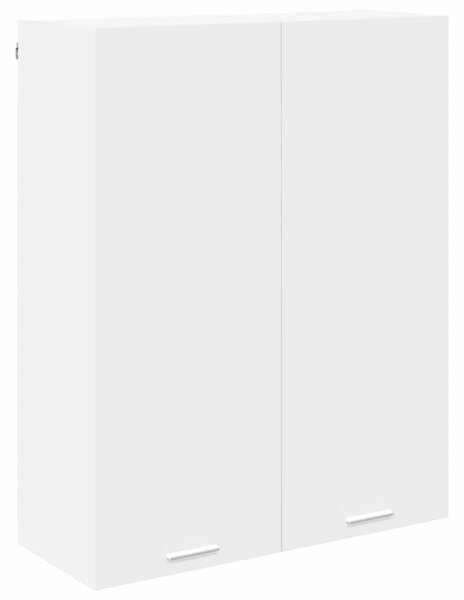 VidaXL Függő szekrény polcokkal Riga Fehér 80 x 31 x 100 cm Faanyag