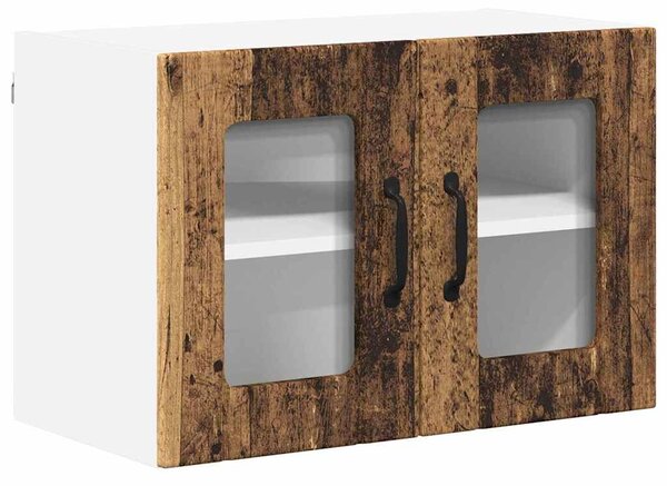 VidaXL Konyhaszekrény 2 pcs Öreg fa 60 x 31 x 40 cm Faanyag