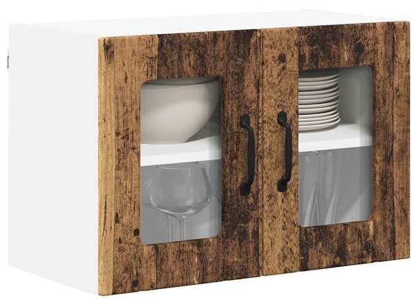 VidaXL Konyhaszekrény 2 pcs Öreg fa 60 x 31 x 40 cm Faanyag