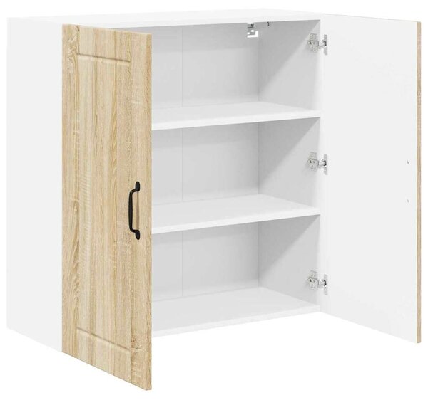 VidaXL Konyhaszekrény Sonoma tölgy 80 x 31 x 80 cm Faanyag