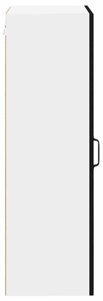 VidaXL Konyhaszekrény Fekete 50 x 31 x 100 cm Faanyag