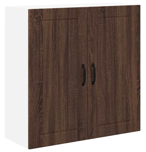 VidaXL Fali konyhaszekrény Barna Tölgy 80 x 31 x 80 cm Faanyag