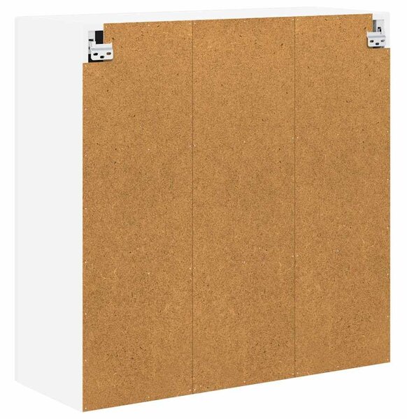 VidaXL Konyhaszekrény Magas Fényű Fehér 80 x 31 x 80 cm Faanyag