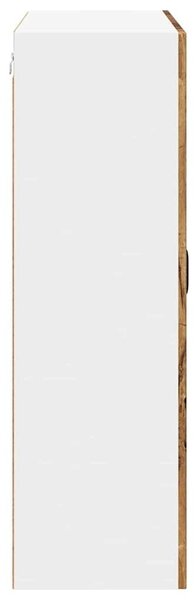 VidaXL Fali konyhaszekrény polcokkal Öreg fa 80 x 31 x 100 cm Faanyag