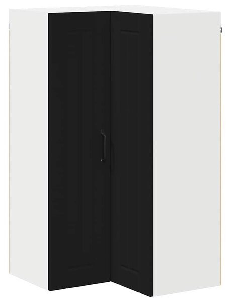 VidaXL Konyhaszekrény Fekete 57 x 57 x 100 cm Faanyag