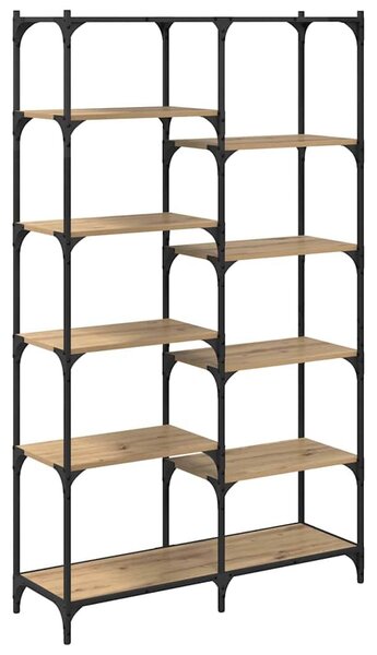 VidaXL Könyvespolc kézműves tölgy 100 x 32 x 170 cm Faanyag